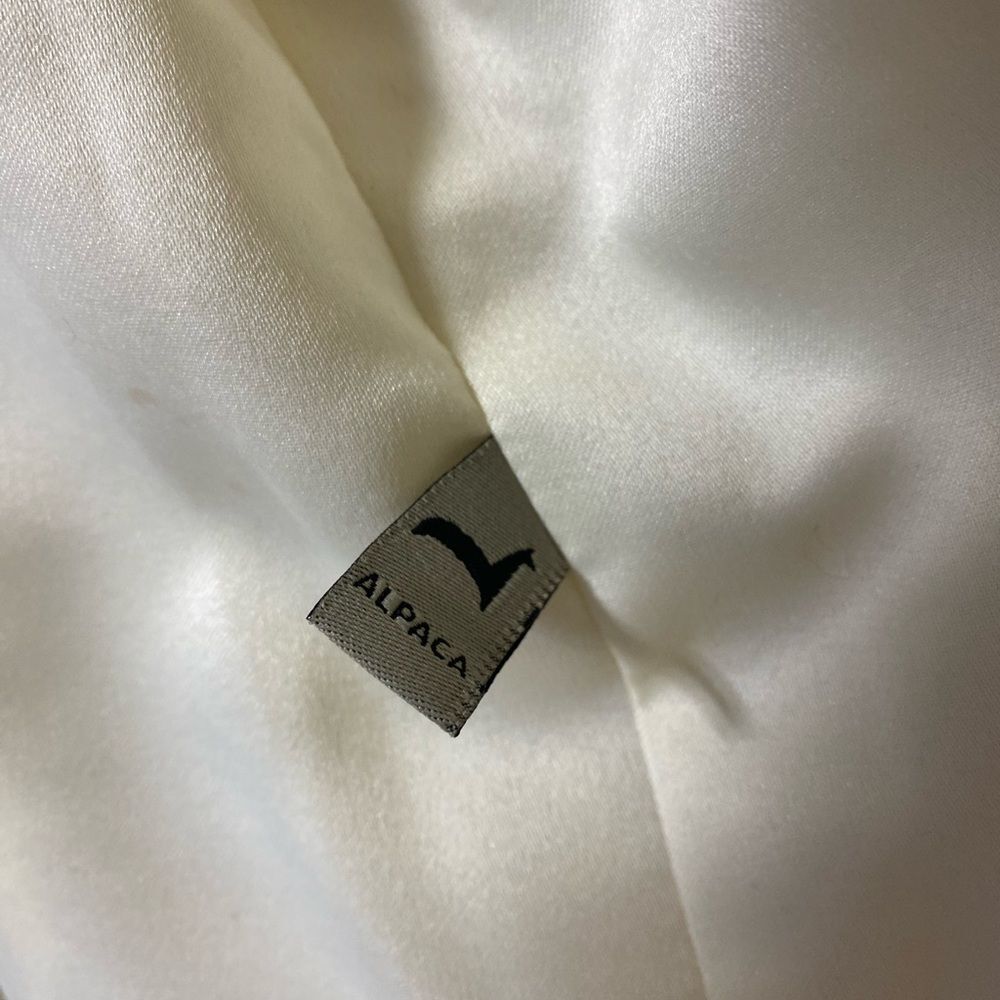 Peruvian Link Alpaca Collection butter yellow one button blazer size medium - Picture 4 of 9